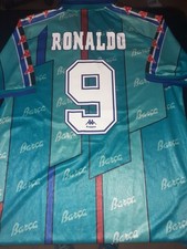 Ronaldo Maglia Vintage Calcio Barcellona Tg Xl