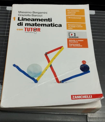 Lineamenti matematica - lineamenti, –