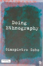 DOING ETHNOGRAPHY GOBO GIAMPIETRO SAGE 2009  BROSSURA