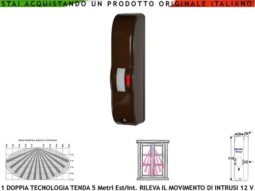 Sensore movimento doppia - movimento,