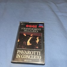 PAVAROTTI IN CONCERTO Cassetta