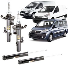 KIT 4 AMMORTIZZATORI COMPLETO PER FIAT SCUDO CITROEN JUMPY DAL 2007 IN POI