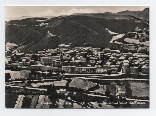 Cingoli panorama visto - cingoli,