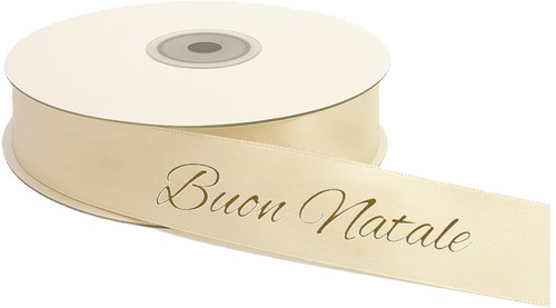 Nastro natalizio buon - pz,