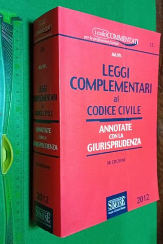 Libro leggi complementari - libro, 🟡