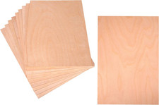 10 Fogli Di Compensato Da 3 Mm, 30 X 21 Cm, Formato A4, Compensato Di Betulla pe