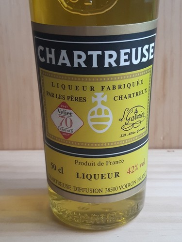 Bouteille chartreuse jaune - chartreuse,