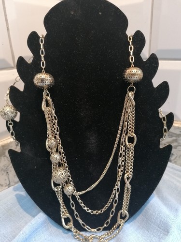 Collana statement catene - statement,