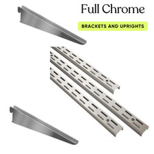 TwinSlot Scaffale Cromato