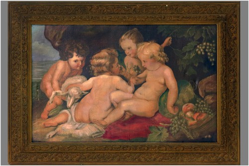Enorme quadro religioso - enorme,