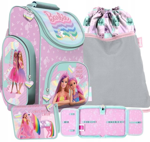 Zaino scuola barbie - zaino,