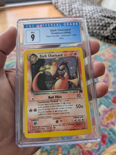 Cgc mint pokemon team rocket - 9,