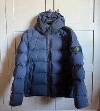 STONE ISLAND piumino giacca piumino blu scuro taglia M