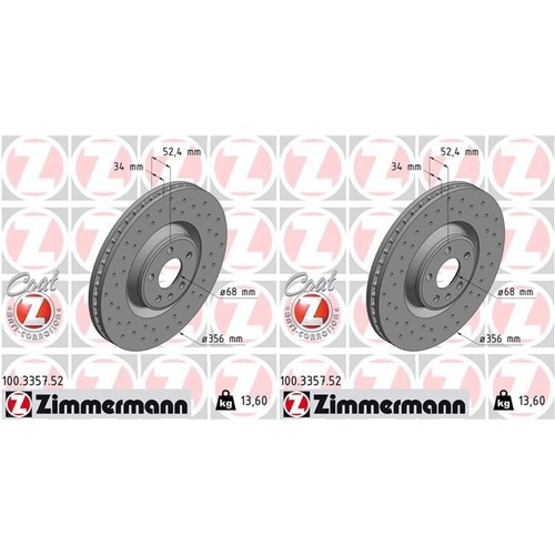 Dischi freno zimmermann - dischi,