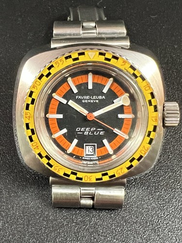 Orologio favre leuba deep - favre-leuba, blue