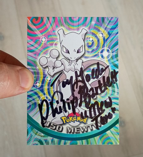 Mewtwo signed jay goede - signed,