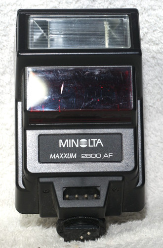 Flash attacco slitta minolta - flash,