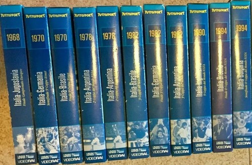 Juventus vhs partite - vhs,