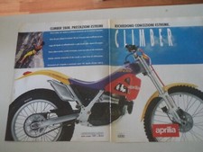 advertising Pubblicità 1991 MOTO APRILIA CLIMBER 280 R