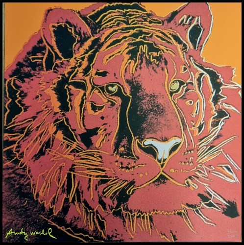 Andy warhol tigre siberiana - warhol, *