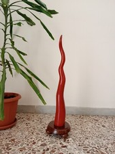 Corno Portafortuna Grande In Legno 