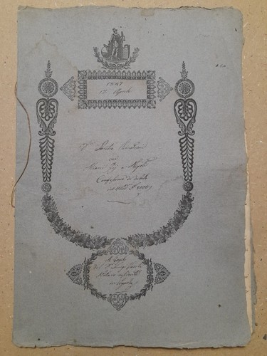 Collezione documenti antichi - documenti,