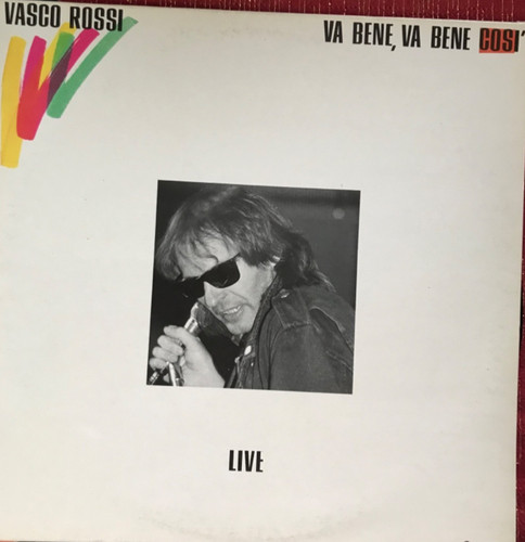 Vasco rossi live - lp, 1984