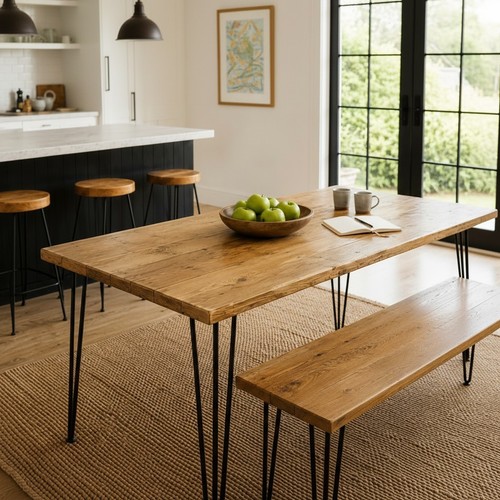 Set tavolo pranzo legno - set, da