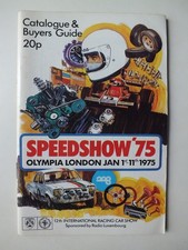 Olympia Racing Car Show; 1-11