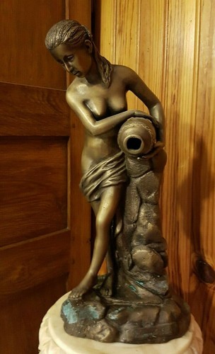 Statua naiade fontana in - statua,
