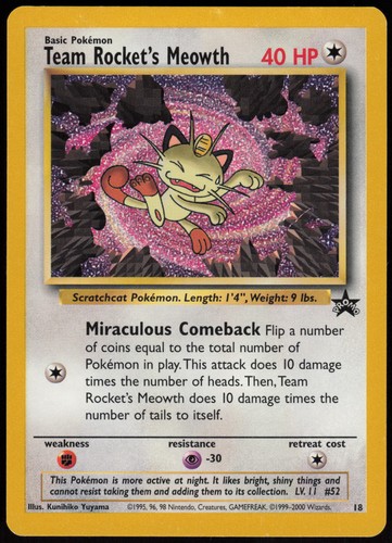 Pokemon card team rocket - card, rocket's