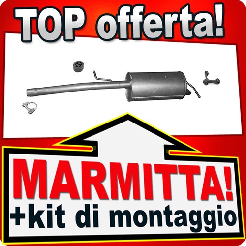 Silenziatore posteriore per - posteriore, vw