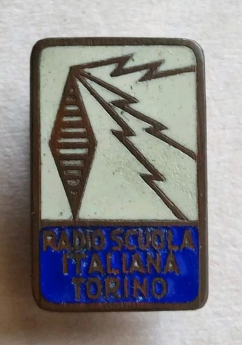 Distintivo radio scuola - radio,