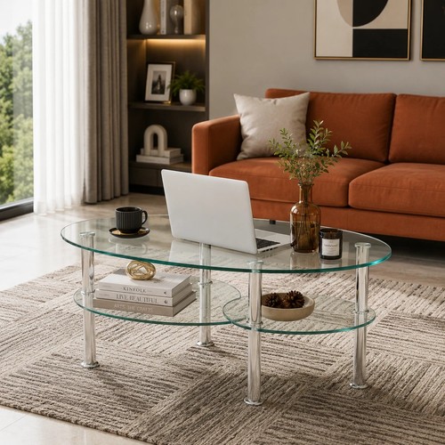 Modern tempered glass coffee - tempered,