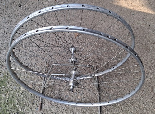 Coppia ruote bici - bici, corsa