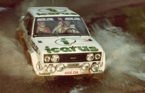 Fiat 131 abarth rally - 1/43,