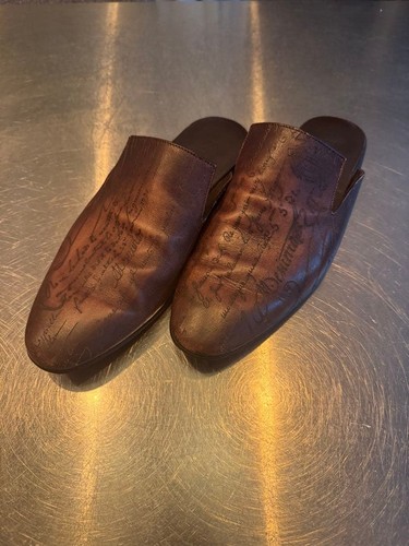 Ciabatte berluti pelle - ciabatte,