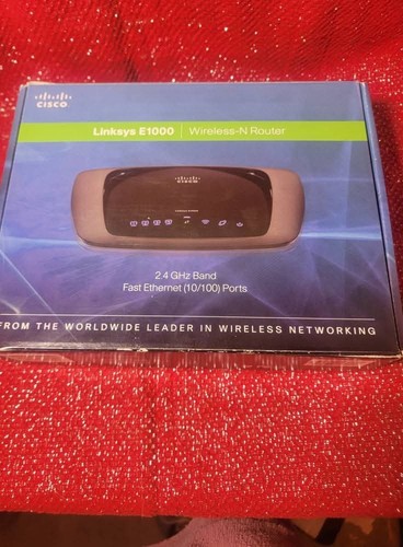 Cisco linksys e1000 wireless - e1000, wireless-n