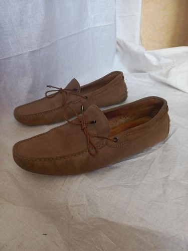Mocassini uomo tod beige - mocassini,