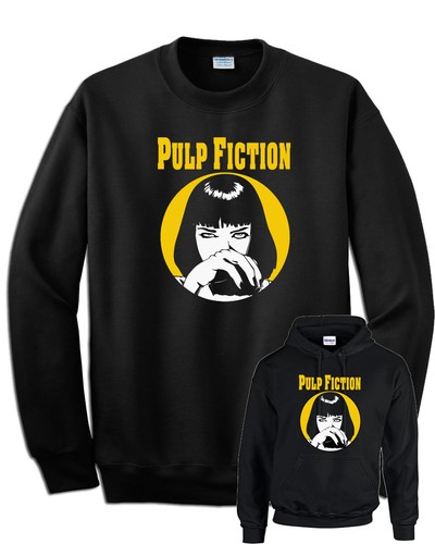Felpa pulp fiction mia wallace - felpa,