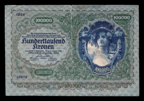 Austria 100000 kronen 1922 - kronen,