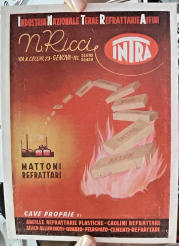 Depliant lettere intra ricci - depliant,