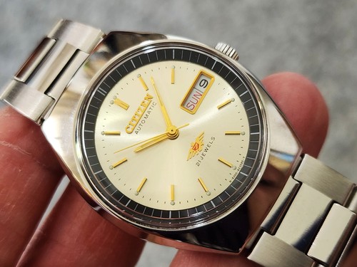 Citizen vintage quadrante oro - citizen,