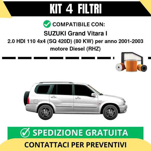 Kit filtri tagliando per - tagliando,