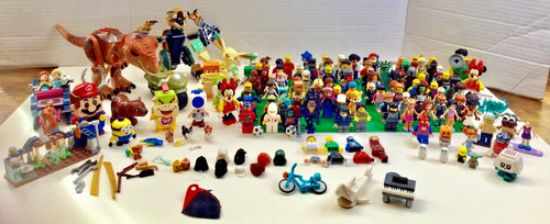 Lotto lego minifigure tema - lotto,