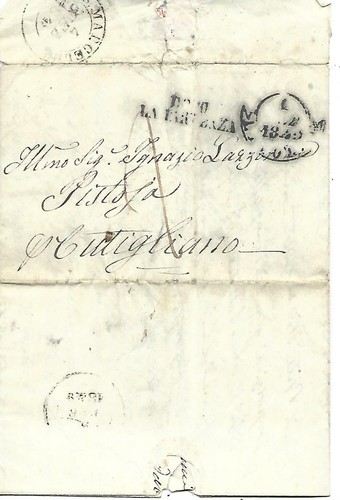 1849 prefilatelica con - prefilatelica, testo