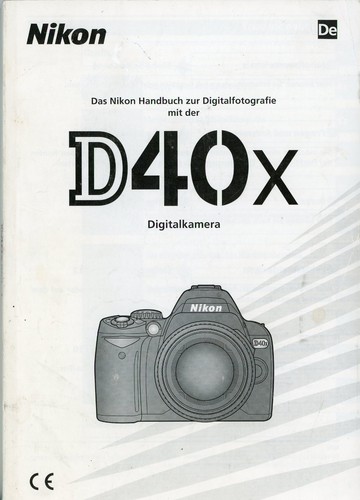 Manuale nikon d40x - d40x, 40x