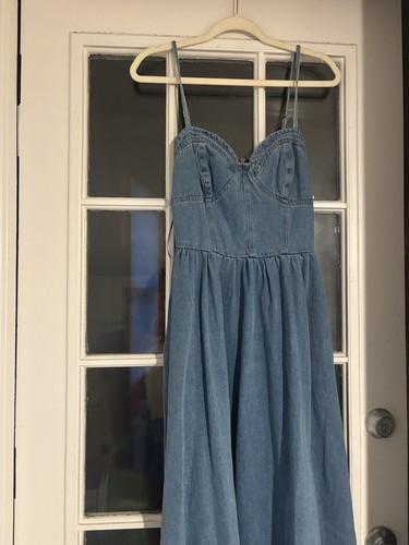 Abito midi vienna voyage denim - midi,