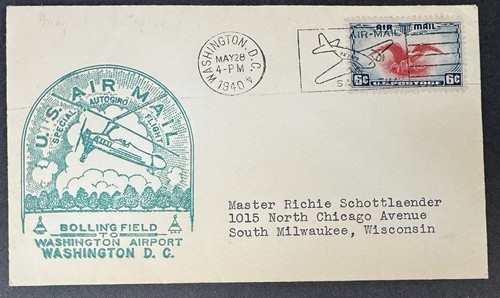 Autogiro special flight - flight, cover