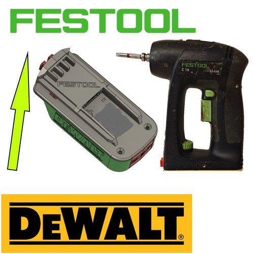 Adattatore batteria dewalt - adattatore,